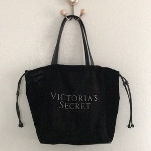 Victoria’s Secret Velvet Rhinestone Tote